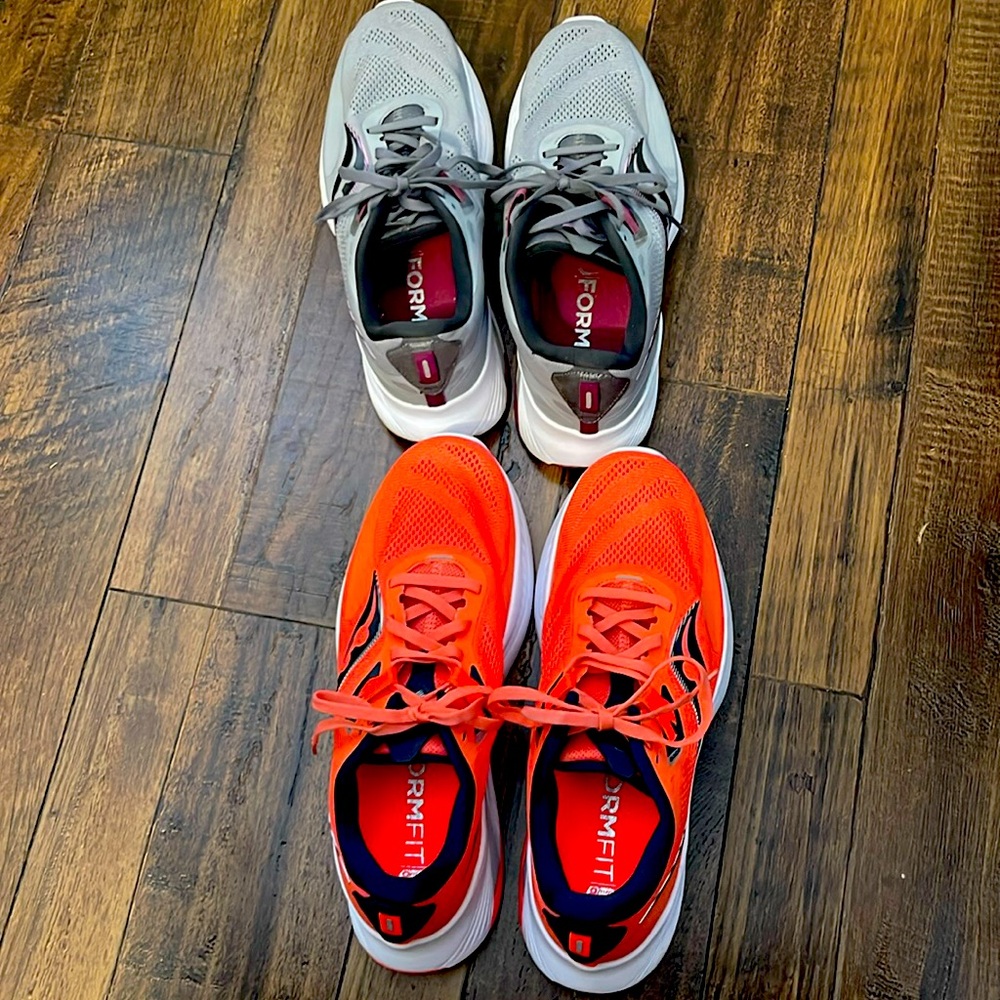 Two pair women’s Saucony Athletic Shoes